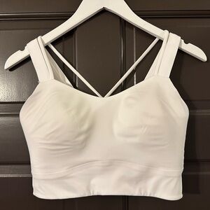 COPY - Lululemon Like A Cloud Long Line Sports Bra 8 D/DD white